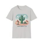 t shirt unisexe doux style urban garden club confort quotidien ice grey s t shirt 215 1