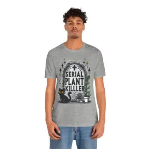 T-shirt Unisexe Serial Plant Killerpour Un Style décontracté