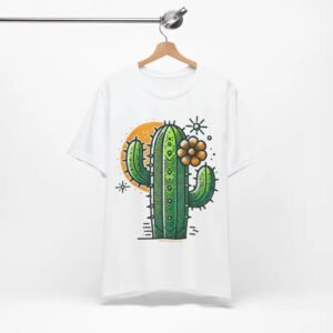 T-shirt Urban Garden Club Avec Design Cactus Vibrant