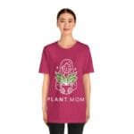 Tee Parfaite Pour Les Femmes Amatrices De Plantes En Coton Doux