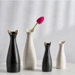 Vases En Céramique En Forme De Chat Pour élever Votre Intérieur Nordique