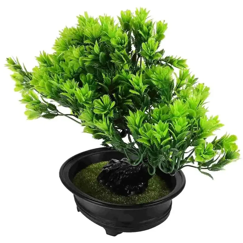 Bonsaï Artificiel Vert Pour Décoration Intérieure élégante
