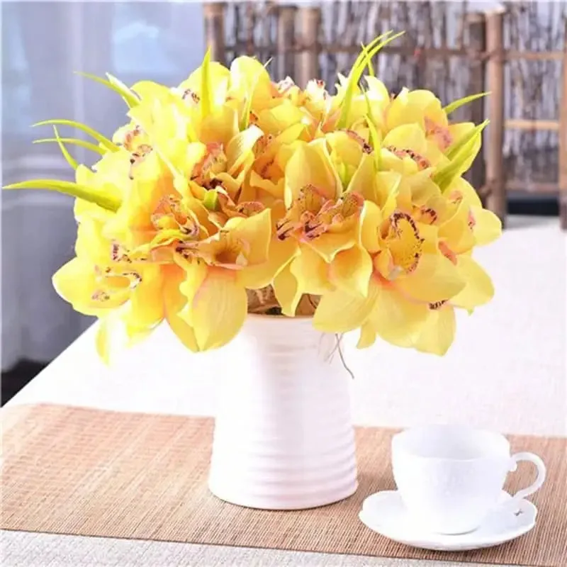 Bouquet De Fleurs Fraîches Pour Toutes Occasions - Jaune