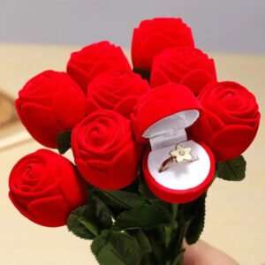 Bouquet De Rose Pour La Saint Valentin - 10 Fleurs