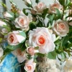 bouquet de roses artificielles elegantes et intemporelles rose 184 Bouquet De Roses Artificielles élégantes Et Intemporelles