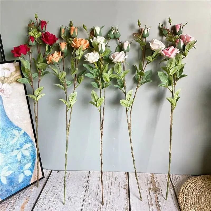 Bouquet De Roses Artificielles élégantes Et Intemporelles