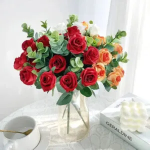 bouquet de roses artificielles elegantes pour decoration de rose 794