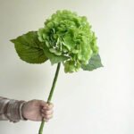 Bouquet D’hortensia Artificiel élégant Pour Décoration - Vert