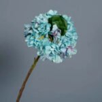 Bouquet D’hortensia Artificiel élégant Pour Votre Décor - Bleu Clair