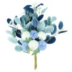 Bouquet D’hortensias élégant Et Coloré à Offrir - Bleu Et Bleu Clair