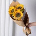 Bouquet Tournesol Artificiel - élégance Et Nature à Domicile
