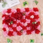 bouquets de mariee elegants et romantiques rouge rose fleurs 557 2
