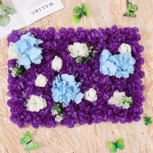 bouquets de mariee elegants et romantiques violet bleu blanc 233 2