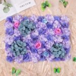 bouquets de mariee elegants et romantiques violet bleu vert 188 1