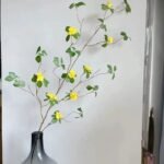 branche artificielle en lignum vitae decoration naturelle 164 2