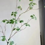 branche artificielle en lignum vitae decoration naturelle bleu 154 2