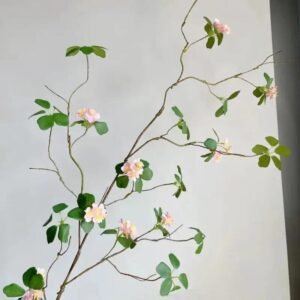 branche artificielle en lignum vitae decoration naturelle rose 212 2