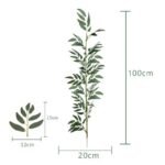 branche artificielle grande plante decorative et elegante feuilles 954 1