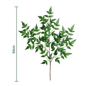 branche de feuillage artificiel avec feuilles artificielles 674 2