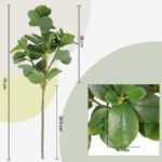 branche de feuillage artificiel en faux ficus 433 1