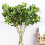 Branche De Feuillage Artificiel En Faux Ficus