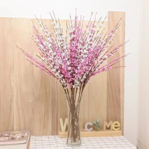 Branche De Fleurs Artificielles élégantes Pour Décoration Intérieure