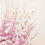 Branche De Fleurs Artificielles élégantes Pour Décoration Intérieure
