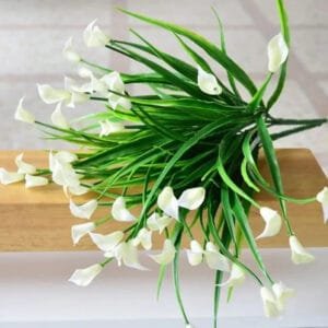 Callas Artificiels - Fausse Fleur élégante Pour Décoration Intérieure