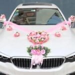 capot fleur pour voiture de mariage fleurs elegantes de mariage 984 1