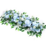 Centre De Table Floral Pour Mariage élégant - Bleu Clair / 50cm