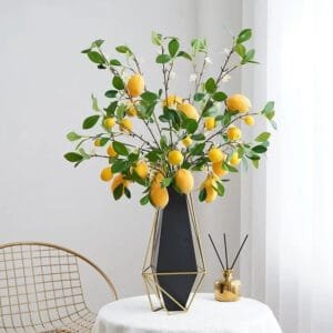 Citronnier Artificiel: éclat Naturel Pour Votre Décor Intérieur