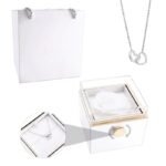 Coffret Rose Avec Collier Personnalisé Rose éternelle