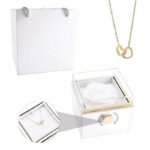 Coffret Rose Avec Collier Personnalisé Rose éternelle