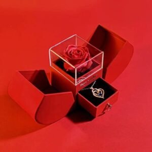 Coffret Rose éternelle – Un Cadeau Inoubliable Et éternel