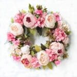 Couronne De Fleurs élégante Pour Toutes Occasions - Rose