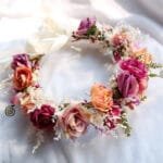 Couronne De Fleurs Pour Mariage élégante Et Fleurie - 5