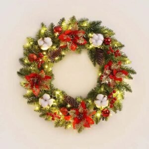 couronne de noel elegante pour embellir vos fetes 685 1