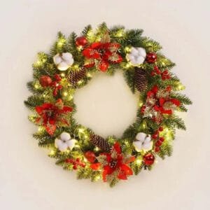 Couronne De Noël élégante Pour Embellir Vos Fêtes