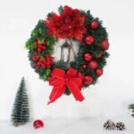 couronne de noel festive et elegante pour embellir votre decor 101 1