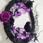 couronne halloween decorative pour une ambiance festive couronne 176 1