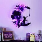 couronne halloween decorative pour une ambiance festive couronne 373 1