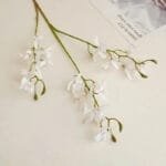 Cymbidium Floribundum: Fleur Artificielle élégante - Blanc