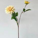 dahlia fleur eclatante et elegante pour vos espaces jaune 342 1