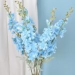 delphinium artificiel elegance florale durable pour decoration 926 1