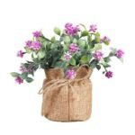 fausse fleur artificielle pour une decoration eternelle fuchsia 194 1
