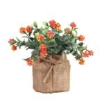 fausse fleur artificielle pour une decoration eternelle rouge 997 1