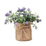 fausse fleur artificielle pour une decoration eternelle violet 456 1