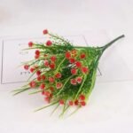 fausse fleur decorative pour un interieur elegant rouge fleur 475 1