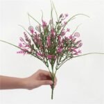 fausse fleur elegante pour decoration interieure rose fleur 708 1