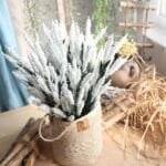 Fausse Lavande Décorative Pour Une Ambiance Apaisante - Blanc
